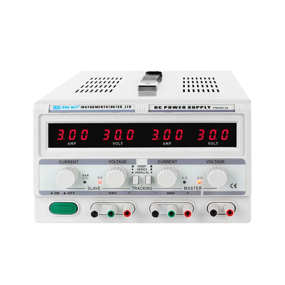 Longwei TPR-3005-2D リニアデュアルDC  - Dual Channel Linear Power Supply 30V 5A のレビューと価格