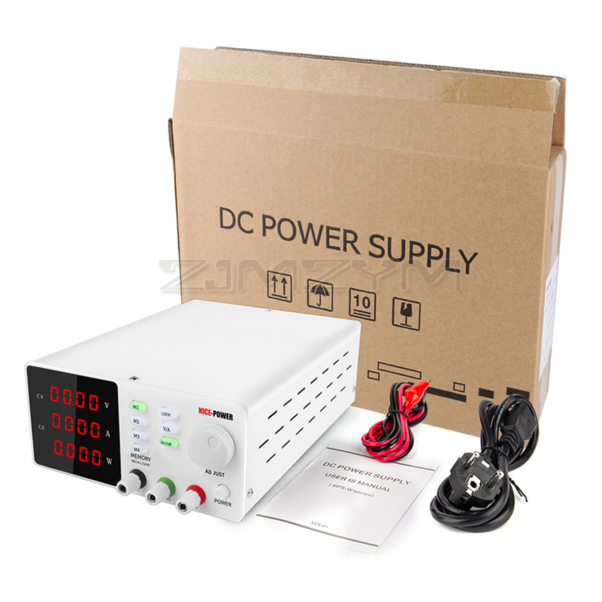 ラボプログラマブル安定化電源見つける30v 10A 60v  - High Precision Adjustable Lab Power Supply 120V 3A のレビューと価格